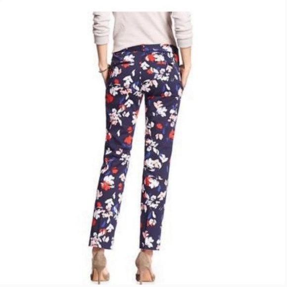 Banana Republic Reegan Slim Fit Floral 